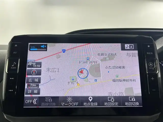 トヨタ ヴォクシー ZS 煌Ⅱ 佐賀県 2019(令1)年 8.2万km ホワイトパールクリスタルシャイン 社外11インチナビ/CD/DVD/フルセグTV/Bluetooth/HDMI/両側パワースライドドア/ワンオーナー/モデリスタフルエアロ/社外12.8インチ後席モニター/社外ステアリング/社外シフトノブ/衝突軽減ブレーキ/レーンキープアシスト/オートハイビーム/横滑り防止/クルーズコントロール/ビルトインETC/USB入電×2/シートカバ-/フロアマット/純正バイザー/純正16インチアルミホイール