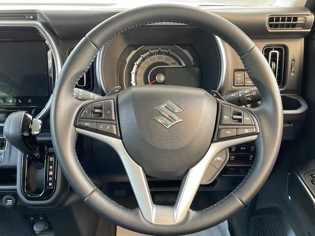 スズキ ハスラー Jスタイル ターボ 大阪府 2021(令3)年 2.9万km ピュアホワイトパール/ガンメタリック2トーン ワンオーナー/純正ナビ/フルセグTV/Bluetoothオーディーオ/DVD再生/バックカメラ/全周囲カメラ/衝突軽減ブレーキ/車線逸脱警報/レーダークルーズコントロール/ビルトインETC/フロントシートヒーター/純正LEDライト/TVキャンセラー/ウィンカーミラー/アイドリングストップ/スマートキー/スペアキー（スマートキー）
