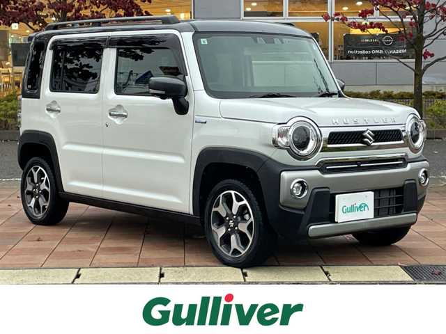 スズキ ハスラー Jスタイル ターボ 福島県 2021(令3)年 2.9万km ピュアホワイトパール/ガンメタリック2トーン 純正ナビゲーション/【CD/DVD/USB/BT/TV】/全方位モニター/ビルトインETC/前席シートヒーター/デュアルカメラブレーキサポート/アダプティブクルーズコントロール/車線逸脱抑制機能/車線逸脱警報機能/LEDオートライト/LEDフォグランプ/パドルシフト/シートバックテーブル/アイドリングストップ/ドアバイザー