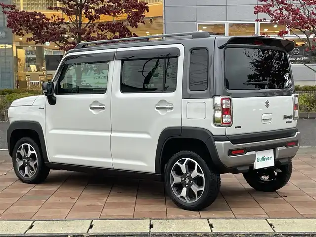 スズキ ハスラー Jスタイル ターボ 福島県 2021(令3)年 2.9万km ピュアホワイトパール/ガンメタリック2トーン 純正ナビゲーション/【CD/DVD/USB/BT/TV】/全方位モニター/ビルトインETC/前席シートヒーター/デュアルカメラブレーキサポート/アダプティブクルーズコントロール/車線逸脱抑制機能/車線逸脱警報機能/LEDオートライト/LEDフォグランプ/パドルシフト/シートバックテーブル/アイドリングストップ/ドアバイザー