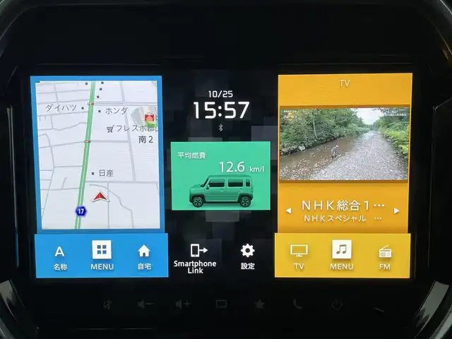 スズキ ハスラー Jスタイル ターボ 福島県 2021(令3)年 2.9万km ピュアホワイトパール/ガンメタリック2トーン 純正ナビゲーション/【CD/DVD/USB/BT/TV】/全方位モニター/ビルトインETC/前席シートヒーター/デュアルカメラブレーキサポート/アダプティブクルーズコントロール/車線逸脱抑制機能/車線逸脱警報機能/LEDオートライト/LEDフォグランプ/パドルシフト/シートバックテーブル/アイドリングストップ/ドアバイザー