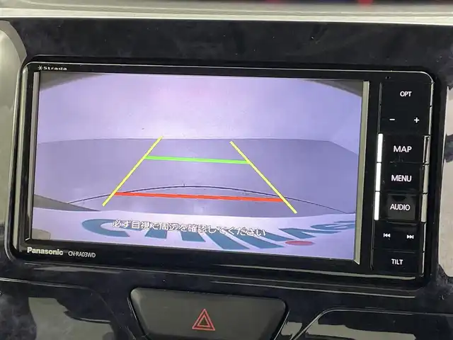 ダイハツ タント カスタム X トップED SA Ⅲ 熊本県 2017(平29)年 6.1万km ブラックマイカメタリック ワンオーナー　/禁煙車　/社外ナビ（ＣＤ・ＤＶＤ・フルセグ・ＢＴ・ＳＤ・ＵＳＢ）/バックカメラ　/片側パワースライドドア　/後ろのみクリアランスソナー　/衝突軽減ブレーキ　/横滑り防止　/アイドリングストップ/ハーフレザーシート/社外フロアマット/純正１４インチAW/オートライト/オートマチックハイビーム/LEDヘッドライト/フォグランプ/スマートキー/プッシュスタート/保証書/取扱説明書