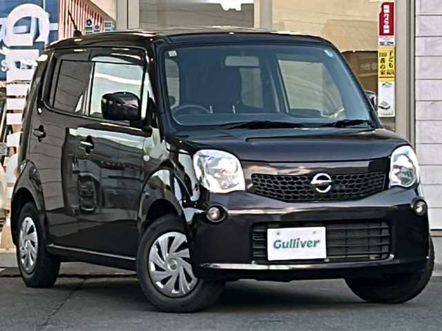 日産 モコ S FOUR 岩手県 2014(平26)年 2.6万km アーバンブラウン 4WD/社外オーディオ /運転席シートヒーター /プッシュスタート /アイドリングストップ /ヘッドライトレベライザー /12V/120Wソケット/スマートキー×2　/ドアバイザー /フロアマット /保証書 取説