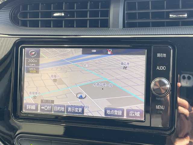 トヨタ アクア クロスオーバー 愛知県 2017(平29)年 5.7万km ベージュ 純正ナビ/バックカメラ/コーナーセンサー/純正アルミホイール/LEDヘッドライト/レーンキープアシスト/オートマチックハイビーム/ドライブレコーダー/衝突軽減システム/フルセグ/CD DVD/Bluetooth/ステアリングスイッチ/スマートキー/プッシュスタート