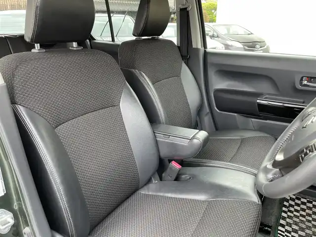 スズキ ハスラー Jスタイル Ⅱ ターボ 大阪府 2016(平28)年 9.9万km クールカーキパールメタリック/ホワイト2トーンルーフ (株)IDOMが運営する【じしゃロン東大阪店】の自社ローン専用車両になりますこちらは現金またはオートローンご利用時の価格です。自社ローンご希望の方は別途その旨お申付け下さい/純正ナビ　/フルセグ　/Ｂｌｕｅｔｏｏｔｈ　/全周囲カメラ　/クルーズコントロール　/ベンチシート　/ハーフレザーシート　/前席シートヒーター　/社外アルミホイール　/社外フロアマット　/オートＬＥＤライト/ETC/衝突被害軽減ブレーキ/横滑り防止装置