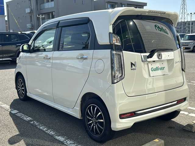 ホンダ Ｎ ＷＧＮ カスタム G Lパッケージ 石川県 2016(平28)年 1.1万km プレミアムホワイトパールⅡ 〇純正ナビ/〇地上デジタルTV（ワンセグ）/〇バックカメラ/〇ビルトインETC/〇HIDヘッドランプ/〇オートライト/〇フォグランプ/〇純正14インチアルミ/〇革巻きステアリング/〇オートエアコン/〇スマートキー/〇禁煙車