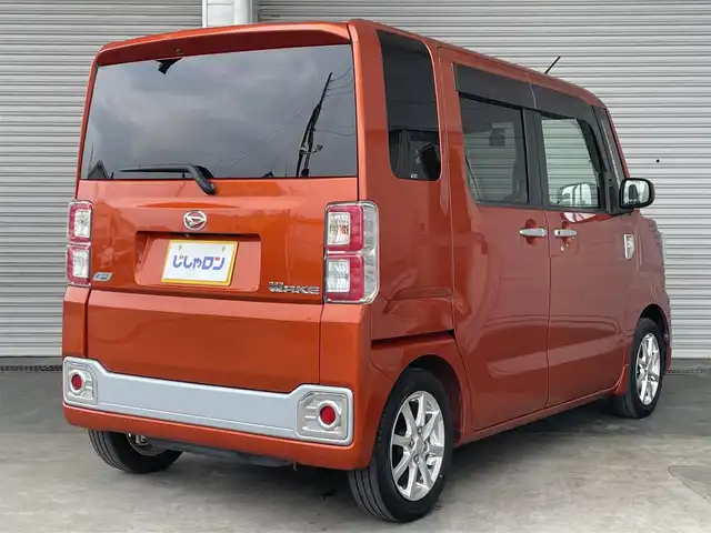 ダイハツ ウェイク X SA 茨城県 2015(平27)年 8万km トニコオレンジメタリック (株)IDOMが運営する【じしゃロン水戸店】の自社ローン専用車両になりますこちらは現金またはオートローンご利用時の価格です。自社ローンご希望の方は別途その旨お申付け下さい/社外ナビ/フリップダウンモニター/ETC/両側スライドドア/片側パワースライドドア