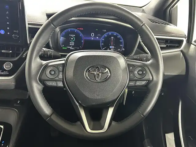 トヨタ カローラ スポーツ ハイブリッドG Z 佐賀県 2023(令5)年 2.5万km プラチナホワイトパールマイカ 純正８インチディスプレイオーディオ/フルセグTV/バックカメラ/前席シートヒーター/ビルドインＥＴＣ/電動パーキングブレーキ　/ＬＥＤヘッドライト　/純正１８インチアルミホイール　/トヨタセーフティセンス/衝突被害軽減ブレーキ/レーンキープアシスト/レーダークルーズコントロール