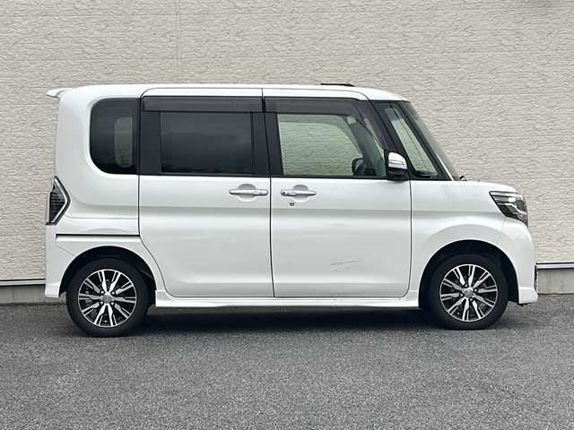 ダイハツ タント カスタム X トップED SA Ⅲ 山口県 2018(平30)年 7.9万km パールホワイトⅢ (株)IDOMが運営する【じしゃロン宇部店】の自社ローン専用車両になります。こちらは現金またはオートローンご利用時の価格です。自社ローンご希望の方は別途その旨お申付け下さい。/ワンオーナー/バックカメラ/ディーラーナビ/　【AM・FM/Bluetooth/USB】/運転席　シートヒーター/片側パワースライドドア/衝突軽減防止システム/横滑り防止システム/アイドリングストップ/コーナーセンサー/Autoライト/Autoハイビーム/ETC