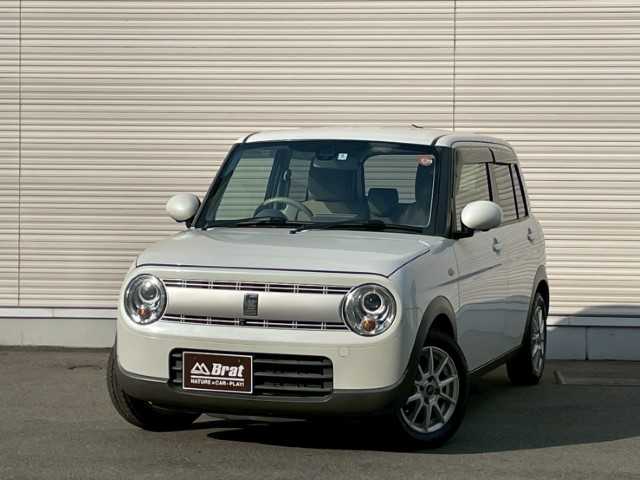 スズキ ラパン S 岩手県 2016(平28)年 7.3万km パールホワイト 純正メモリーナビ/電動格納ミラー/社外エンスタ/LEDヘッドライト/シートヒーター/社外フロアマット/フルセグ/全方位カメラ/アイドリングストップ