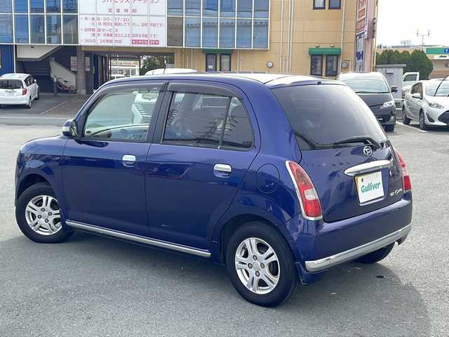 ダイハツ ミラ ジーノ プレミアムX 三重県 2006(平18)年 12.9万km プレシャスブルーマイカメタリック 社外オーディオ/ＣＤ　ＭＤ再生/ＥＴＣ/ＭＯＭＯステアリング/電動格納ミラー/パワーウィンドウ/オートエアコン/ハーフレザーシート/純正ＡＷ/純正フロアマット/禁煙車