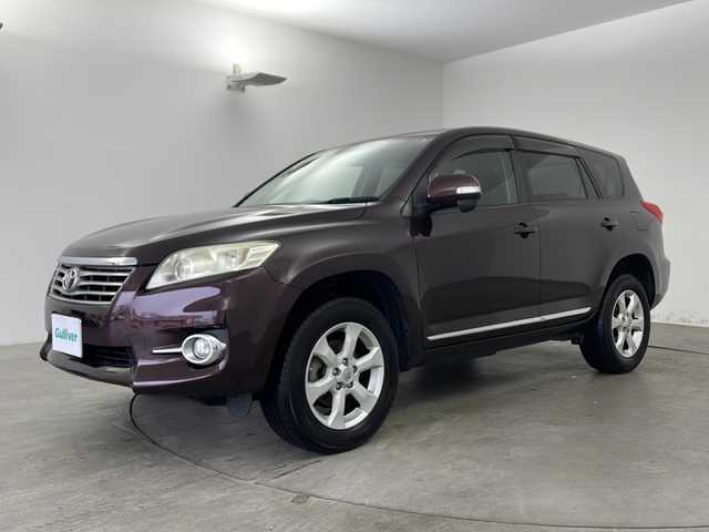 トヨタ ヴァンガード 240S 兵庫県 2010(平22)年 10.6万km ブラキッシュレッドマイカ ・純正７インチSDナビ（NSZT-W60）/CD/DVD/SD/ワンセグ/BT/・バックカメラ/・ETC/・パドルシフト/・プッシュスタート/・オートライト/・HIDヘッドライト/・純正１７インチアルミホイール/・純正フロアマット/・カーテンエアバッグ/・７人乗り/・ダウンヒルアシスト