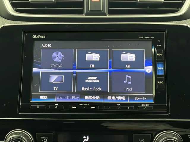 ホンダ ＣＲ－Ｖ ハイブリッド EX 栃木県 2019(平31)年 5.6万km ルーセブラックM 純正７インチナビ VRU-195CVi/（CD/DVD/FM・AM/iPod)/ホンダセンシング　/横滑り防止装置/ドライブレコーダー/ETC2.0/バックカメラ　/D席パワーシート　/前席シートヒーター　/革巻きステアリング/ステアリングリモコン/電動格納ミラー/ドアバイザー/ＬＥＤヘッドライト　/オートライト　/スマートキー