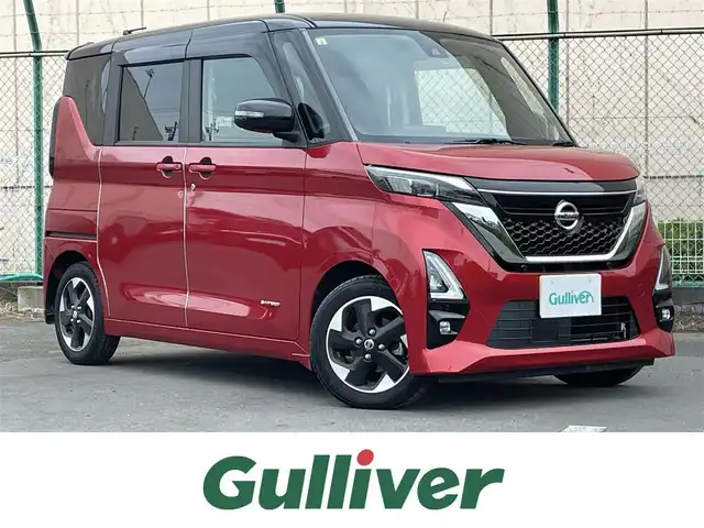日産 ルークス HWS X プロパイロットED 東京都 2020(令2)年 2.8万km スパークリングレッド/ブラック アラウンドビューモニター/エマージェンシーブレーキ/車線逸脱警報/ソナー/プロパイロット/両側電動スライドドア/アイドリングストップ/横滑り防止措置/ステアリングスイッチ/スマートキー