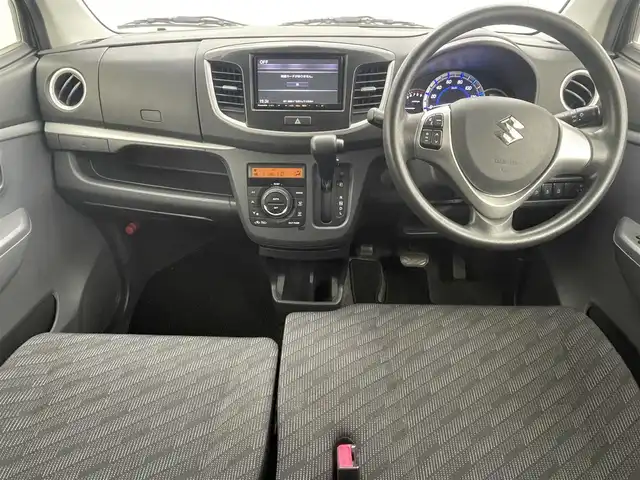 スズキ ワゴンＲ FX－LTD 茨城県 2016(平28)年 3万km スチールシルバーM 社外ナビ/ワンセグ/衝突被害軽減ブレーキ/シートヒーター/純正14インチAW/スマートキー