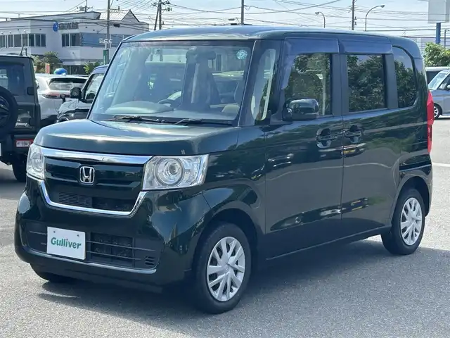 ホンダ Ｎ ＢＯＸ G 山形県 2018(平30)年 5.9万km ブリティッシュグリーンP ４WD/オーディオ/　　【CD　USB AUX】/両側イージークローザードア/シートヒーター/ドライブレコーダー/フロアマット/電動格納ウィンカーミラー/Wエアバッグ/アイドリングストップ/LEDライト/ドアバイザー/スマートキー×２/ETC