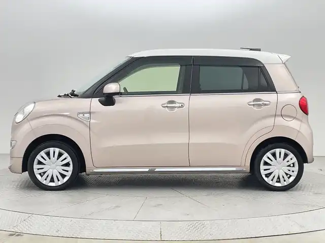 ダイハツ キャスト スタイル X SAⅢ 新潟県 2018(平30)年 3.7万km ライトローズマイカメタリック スマートアシストIII/社外オーディオ/　　CD/AM/FM/USB/HIDオートライト/オートマチックハイビーム/アイドリングストップ/電動格納ミラー/社外フロアマット/ドアバイザー/スペアキー/スマートキー
