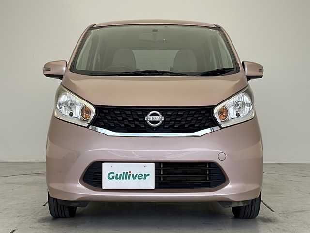 日産 デイズ X 石川県 2014(平26)年 9.8万km シルキーローズM 全方位カメラ/バックカメラ/CD/フルセグTV/フロアマット/アイドリングストップ/オートエアコン/スマートキー/プッシュスタート