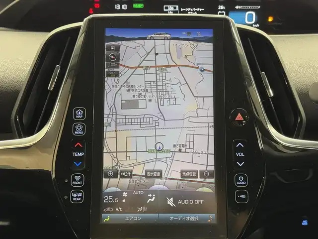 トヨタ プリウス ＰＨＶ S ナビパッケージ 三重県 2017(平29)年 5.1万km スティールブロンドM プラグインハイブリッド/FF/インパネCVT/純正 11.6インチ 縦型ナビ/（AM/FM/USB/iPod/Bluetooth/AUX/TV）/バックカメラ/モデリスタエアロ（F/S/R下）/【OP】ETC2.0/Toyota Safety Sense/・プリクラッシュセーフティ/・レーンディパーチャーアラート（操舵支援付）/・レーダークルコン/・オートハイビーム/・ふらつき検知機能/・【OP】ITS Connect/装備/・【OP】AC100Vアクセサリーコンセント（ヴィークルパワーコネクター付・V2H対応・コンセント2ヶ）/・シートヒーター（D/N）/・ステアリングヒーター/・オートエアコン/・オートライト/・LED ヘッドライト＆フロントフォグランプ/・純正17inAW/・プッシュスタート/・スマートキーx1/・保/など