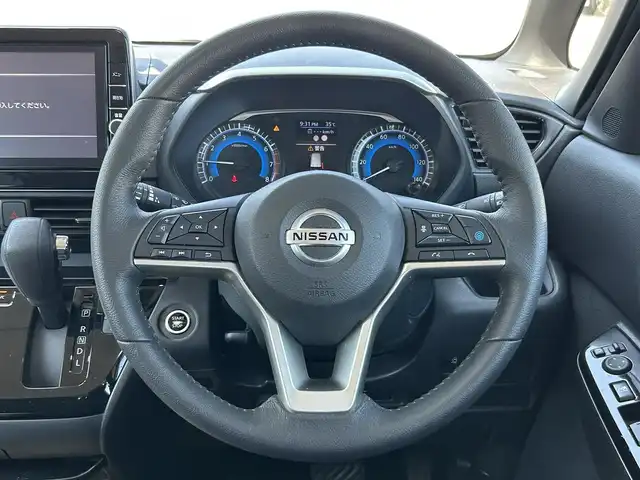 日産 ルークス HWS Gターボ プロパイロットED 兵庫県 2022(令4)年 5.6万km チタニウムグレーM/シルキーホワイト 純正9インチナビ/フルセグ/BT/前方ドライブレコーダー/両側パワースライドドア/全方位カメラ/プロパイロット/ビルトインETC/後ろコーナーセンサー/オートホールド/電動パーキング/USB入力端子/アイドリングストップ/LEDヘッドライト