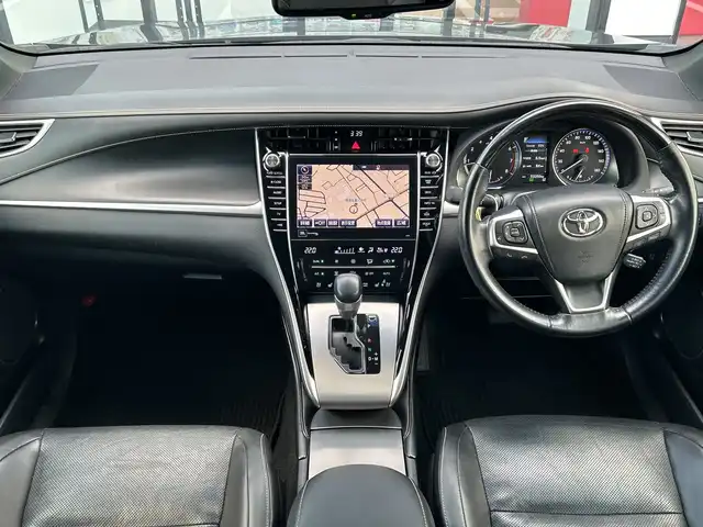トヨタ ハリアー プログレス メタル&レザーP 千葉県 2019(平31)年 5.4万km ブラック モデリスタフルエアロ/純正9インチナビ(BT/TV/DVD)/全周囲カメラ/レザーシート/衝突被害軽減システム/車線逸脱警報/クルーズコントロール/横滑り防止装置/ETC/ドライブレコーダー/電動リアゲート/アイドリングストップ/LEDヘッドライト/フォグランプ/オートライト/ウィンカーミラー/電動格納ミラー/純正18インチAW/シートヒーター/エアシート/プッシュスタート/スマートキ/フロアマット/ドアバイザー/取扱説明書