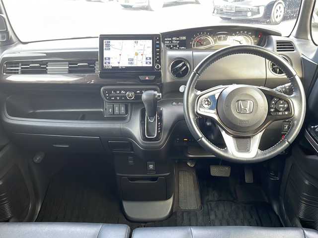 ホンダ Ｎ ＢＯＸ カスタム G L ターボ ホンダセンシング 福井県 2019(平31)年 11.7万km プラチナホワイトパール (株)IDOMが運営する【じしゃロン福井店】の自社ローン対象車両になります。こちらは現金またはオートローンご利用時の価格です。自社ローンご希望の方は別途その旨お申付け下さい/ホンダセンシング/純正ナビ（CD・DVD・BT接続可）/フルセグテレビ/ビルトインETC/両側パワースライドドア/LEDヘッドライト