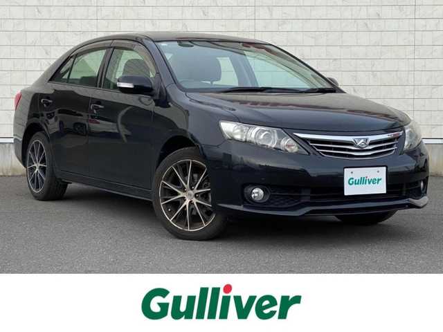 トヨタ アリオン A20 岐阜県 2010(平22)年 17.6万km ブラックマイカ 純正ナビ/ワンセグTV/CD/AM/FM/クルーズコントロール/オートライト/HIDヘッドライト/純正フロアマット/純正ドアバイザー/社外15インチAW/スペアキー/スマートキー/取扱説明書/保証書