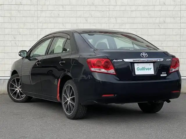 トヨタ アリオン A20 岐阜県 2010(平22)年 17.6万km ブラックマイカ 純正ナビ/ワンセグTV/CD/AM/FM/クルーズコントロール/オートライト/HIDヘッドライト/純正フロアマット/純正ドアバイザー/社外15インチAW/スペアキー/スマートキー/取扱説明書/保証書