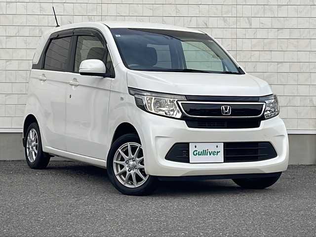 ホンダ Ｎ ＷＧＮ G コンフォートパッケージ 福島県 2015(平27)年 8.7万km プレミアムホワイトパール 4WD 横滑り防止 SD純正ナビ ワンセグTV Bluetooth バックカメラ ETC オートライト 純正LEDライト 純正無限フロアマット  純正無限バイザー 取扱説明書 スマートキー スペアキー