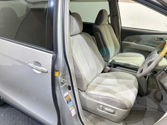 トヨタ エスティマ G 愛媛県 2008(平20)年 4.8万km シルキーゴールドマイカメタリック 純正ナビ／後席モニター／両側電動スライドドア／バックカメラ／クルーズコントロール／ワンセグＴＶ／スマートキー／パワーシート／純正フロアマット／取扱説明書／オートライト／電動格納ミラー／禁煙