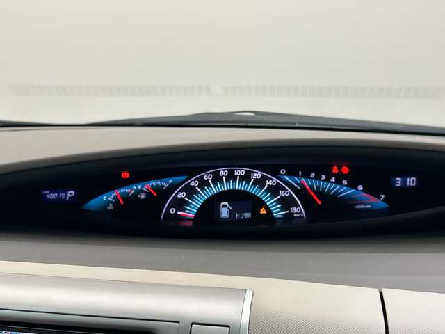 トヨタ エスティマ G 愛媛県 2008(平20)年 4.8万km シルキーゴールドマイカメタリック 純正ナビ／後席モニター／両側電動スライドドア／バックカメラ／クルーズコントロール／ワンセグＴＶ／スマートキー／パワーシート／純正フロアマット／取扱説明書／オートライト／電動格納ミラー／禁煙