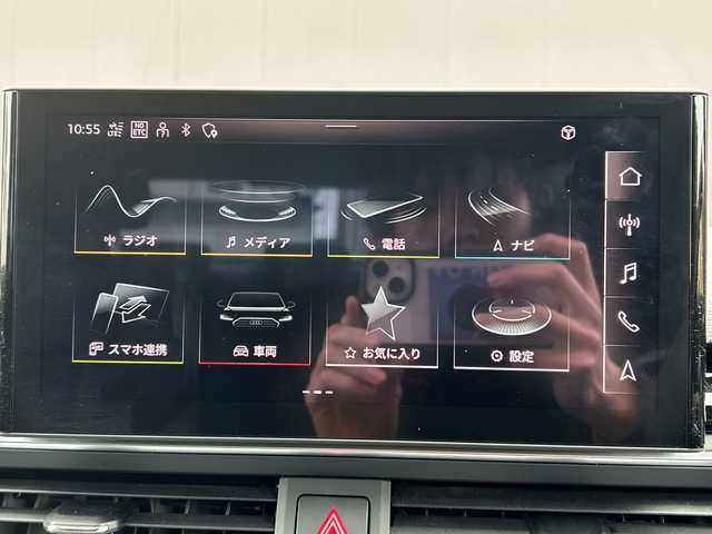 アウディ Ａ４ 40TDIクワトロ Sライン 道東・釧路十勝 2022(令4)年 1万km ミトスブラックメタリック ４WD/純正MMIナビ/　BT/USB/AppleCarPlay/フルセグ/サラウンドビューカメラ/純正ETC2.0/純正前後ドライブレコーダー/アウディプレセンス/レーンキーピングアシスト/アダプティブクルーズコントロール/パークディスタンスコントロール/パーキングアシスト/ハーフレザーシート/フロントパワーシート/フロントシートヒーティング/バーチャルコックピット/マトリクスLEDヘッドライト/純正18インチAW/純正フロアマット/取扱説明書/保証書