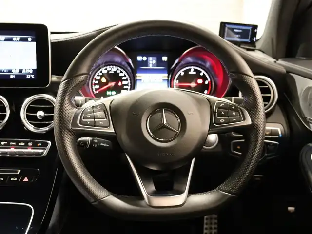 メルセデス・ベンツ ＧＬＣ２２０ d 4マチックスポーツ 本革 静岡県 2017(平29)年 2.9万km オブシディアンブラック 黒革 /SR /全席シートヒーター /ブルメスター /HUD /BMS /インテリジェントライトシステム /純正ドラレコ /パワーバックドア /ETC2.0 /スーパーキャットレーダー探知機