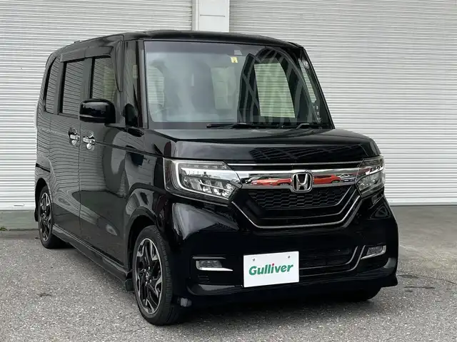 ホンダ Ｎ ＢＯＸ カスタム G EX ターボ ホンダセンシング 高知県 2018(平30)年 3.8万km クリスタルブラックパール SDナビ/フルセグテレビ/バックカメラ/アイドリングストップ/クルーズコントロール/両側パワースライドドア/ETC/Bluetooth接続/ドライブレコーダー/純正フロアマット/純正15インチアルミホイール/ABS/横滑り防止装置/レーンキープアシスト/盗難防止装置/オートライト/カーテンエアバッグ/衝突被害軽減システム/FM/AM/コーナーセンサー