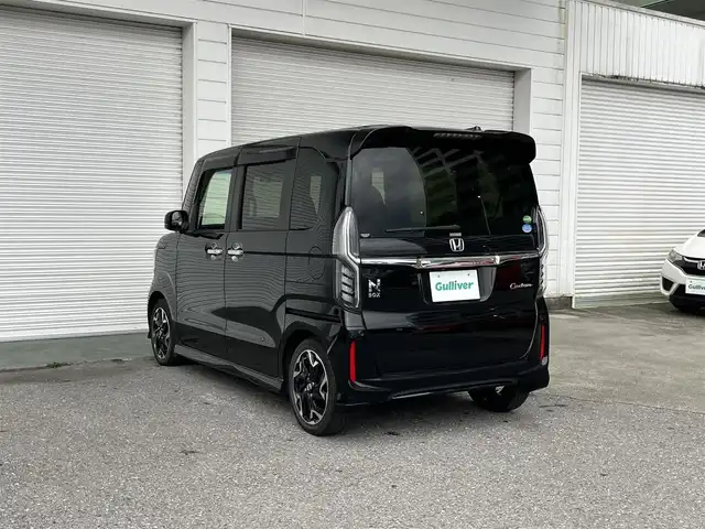 ホンダ Ｎ ＢＯＸ カスタム G EX ターボ ホンダセンシング 高知県 2018(平30)年 3.8万km クリスタルブラックパール SDナビ/フルセグテレビ/バックカメラ/アイドリングストップ/クルーズコントロール/両側パワースライドドア/ETC/Bluetooth接続/ドライブレコーダー/純正フロアマット/純正15インチアルミホイール/ABS/横滑り防止装置/レーンキープアシスト/盗難防止装置/オートライト/カーテンエアバッグ/衝突被害軽減システム/FM/AM/コーナーセンサー