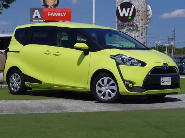 トヨタ シエンタ G 千葉県 2015(平27)年 6.5万km エアーイエロー 185/60R15/両側パワースライドドア/純正SDナビ/地デジTV/【CD再生機能　Bluetooth接続】/バックカメラ/ドライブレコーダー（前後撮影）【ZDR-015】/前席シートヒーター/革巻きステアリング/ステアリングスイッチ/ETC/ウインカーミラー/スマートキー