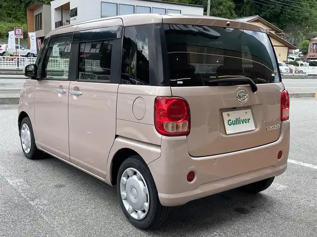 ダイハツ ムーヴ キャンバス X LTD SA Ⅲ 岐阜県 2018(平30)年 3.8万km ライトローズマイカメタリックⅡ 社外メモリナビ/両側パワースライドドア/バックカメラ/フルセグTV AM FM CD DVD Bluetooth/ベンチシート/オートライト/オートハイビーム/社外フロアマット/前方ドライブレレコーダー