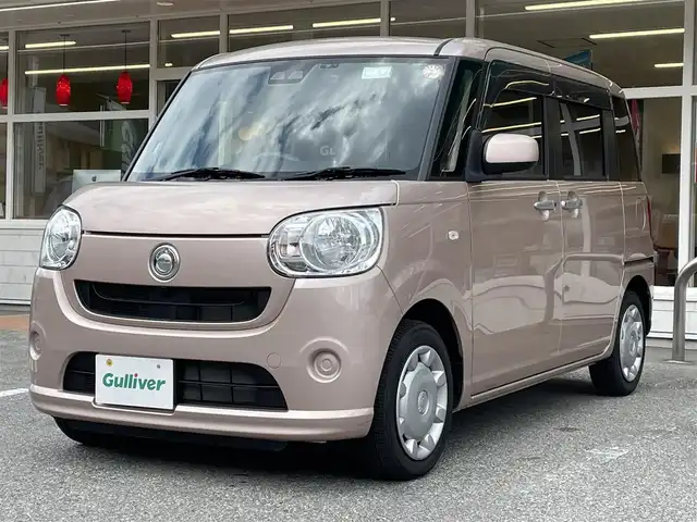 ダイハツ ムーヴ キャンバス X LTD SA Ⅲ 岐阜県 2018(平30)年 3.8万km ライトローズマイカメタリックⅡ 社外メモリナビ/両側パワースライドドア/バックカメラ/フルセグTV AM FM CD DVD Bluetooth/ベンチシート/オートライト/オートハイビーム/社外フロアマット/前方ドライブレレコーダー