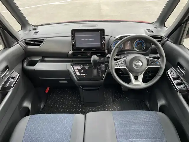 日産 ルークス HWS Gターボ プロパイロットED 東京都 2021(令3)年 1.4万km スパークリングレッド/ブラック ナビ/アラウンドビューモニター/エマージェンシーブレーキ/車線逸脱警報/ソナー/プロパイロット/ＥＴＣ/ドライブレコーダー/アイドリングストップ/横滑り防止措置/ステアリングスイッチ/両側電動ドア