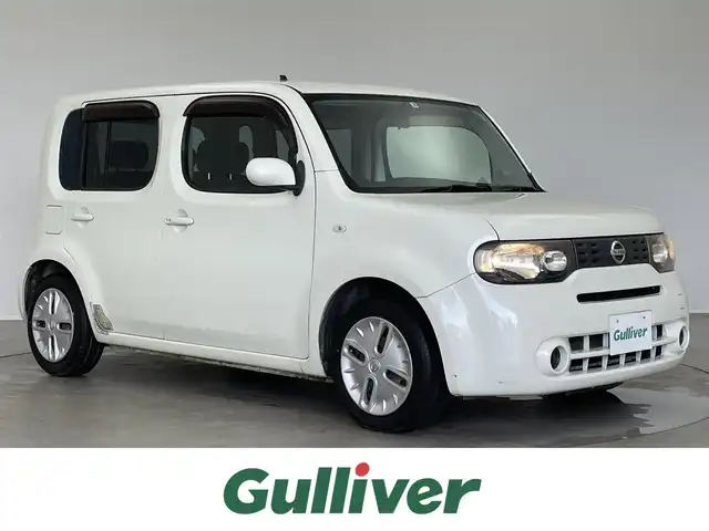 日産 キューブ 15X Mセレクション 埼玉県 2011(平23)年 6.8万km ホワイトパール 純正メモリナビ　Ｂｌｕｅｔｏｏｔｈ　ＥＴＣ　地デジフルセグＴＶ　エアコン　インテリジェントスマートキー　プッシュスタート　電動格納ミラー　ヘッドライトレベライザー　パワーウィンドウ