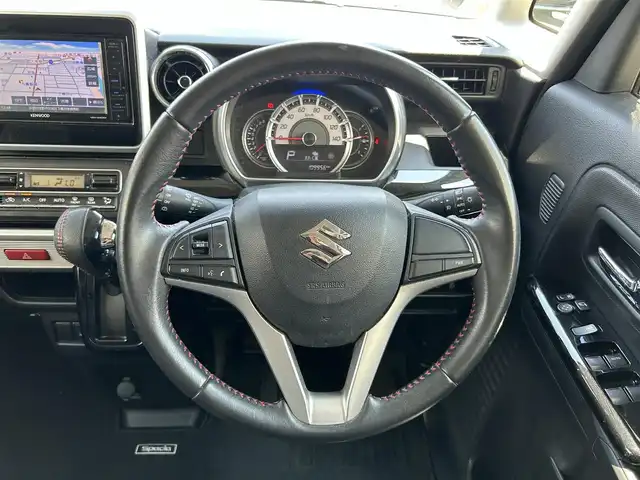 スズキ スペーシア カスタム HYBRID XS 京都府 2018(平30)年 11万km ピュアホワイトP (株)IDOMが運営する【じしゃロン伏見店】の自社ローン専用車両になりますこちらは現金またはオートローンご利用時の価格です。自社ローンご希望の方は別途その旨お申付け下さい