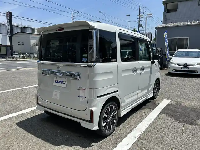 スズキ スペーシア カスタム HYBRID XS 京都府 2018(平30)年 11万km ピュアホワイトP (株)IDOMが運営する【じしゃロン伏見店】の自社ローン専用車両になりますこちらは現金またはオートローンご利用時の価格です。自社ローンご希望の方は別途その旨お申付け下さい