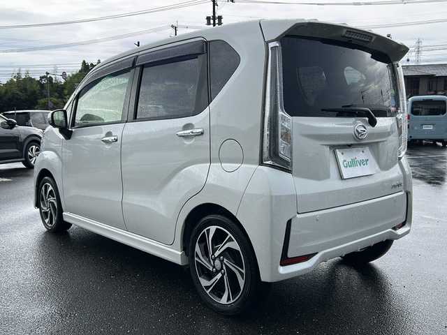 ダイハツ ムーヴ カスタム RS ハイパーLTD SAⅢ 鹿児島県 2019(令1)年 3.5万km パールホワイトⅢ 社外ナビ/Bluetooth/CD/社外オーディオ/ECLIPSE（AVN-R8W）/パーキングアシスト/ワンセグ/プッシュスタートボタン/純正アルミホイール/全方位バックカメラ/オートライト/パワーウィンドウ/電動格納ミラー/衝突被害軽減システム