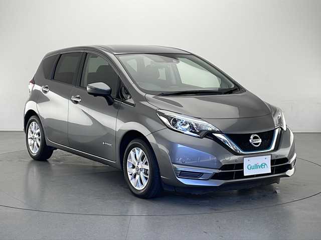 日産 ノート e－パワー X Vセレクション 長野県 2020(令2)年 4.4万km ダークメタルグレー 純正SDナビゲーション/型式：MM319D-W/【AM/FM/CD/Bluetooth/フルセグTV】/アラウンドビューモニター/ドライブレコーダー（前方）/プッシュスタート/スマートキー/オートライト/LEDヘッドライド/衝突軽減ブレーキ