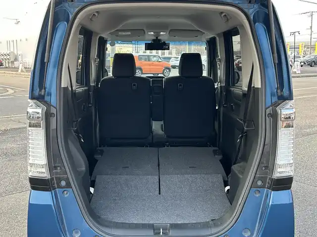 ホンダ Ｎ ＢＯＸ カスタム G 道央・札幌 2014(平26)年 6.7万km プレミアムダイナミックブルーパール ４WD/社外SDナビ/CD/DVD/BT/フルセグ/シティブレーキアクティブシステム/横滑り防止装置/バックカメラ/ETC/ECONモード/片側パワースライドドア/ステアリングリモコン/プッシュスタート/スマートキー/HIDヘッドライト/オートライト/フォグランプ/電動格納ミラー/純正フロアマット/ドアバイザー/スペアキー/社外エンジンスターター