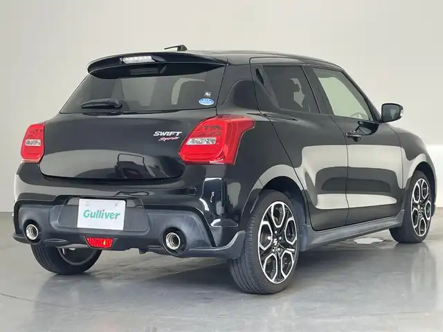 スズキ スイフト スポーツ 愛知県 2019(令1)年 6.4万km スーパーブラックパール 社外オーディオ　ＭＴ車　シートヒーター　禁煙車　ドラレコ　ＬＥＤヘッドライト　フォグランプ　クルーズコントロール　ＵＳＢポート　プッシュスタート　スマートキー　純正フロアマット　純正アルミホイール