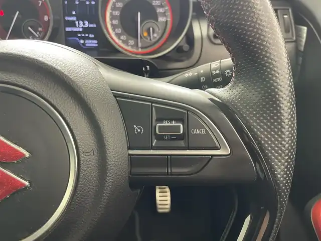スズキ スイフト スポーツ 愛知県 2019(令1)年 6.4万km スーパーブラックパール 社外オーディオ　ＭＴ車　シートヒーター　禁煙車　ドラレコ　ＬＥＤヘッドライト　フォグランプ　クルーズコントロール　ＵＳＢポート　プッシュスタート　スマートキー　純正フロアマット　純正アルミホイール