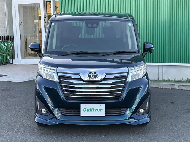 トヨタ ルーミー カスタムG 宮城県 2020(令2)年 4.3万km レーザーブルークリスタルシャイン コンフォートパッケージ/・シートヒーター（運転席/助手席）/・シートバックテーブル（運転席/助手席）/＝＝＝/スマートアシスト3/・衝突回避支援ブレーキ機能/・衝突警報機能/・車線逸脱警報機能/・誤発進抑制制御機能/・先行車発進お知らせ機能/・オートハイビーム/・コーナーセンサー/純正ナビ（NSZT-W68T）/・CD/DVD/・Bluetooth/・フルセグTV/バックカメラ/ビルトインETC/ドライブレコーダー/両側パワースライドドア/革巻きステアリング/クルーズコントロール/ステアリングスイッチ/LEDヘッドランプ/フォグランプ/オートライト/スマートキー＆プッシュスタート/スペアキー/電動格納ミラー/純正14インチAW/純正ドアバイザー/純正フロアマット/Wエアバッグ