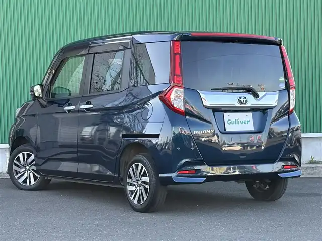 トヨタ ルーミー カスタムG 宮城県 2020(令2)年 4.3万km レーザーブルークリスタルシャイン コンフォートパッケージ/・シートヒーター（運転席/助手席）/・シートバックテーブル（運転席/助手席）/＝＝＝/スマートアシスト3/・衝突回避支援ブレーキ機能/・衝突警報機能/・車線逸脱警報機能/・誤発進抑制制御機能/・先行車発進お知らせ機能/・オートハイビーム/・コーナーセンサー/純正ナビ（NSZT-W68T）/・CD/DVD/・Bluetooth/・フルセグTV/バックカメラ/ビルトインETC/ドライブレコーダー/両側パワースライドドア/革巻きステアリング/クルーズコントロール/ステアリングスイッチ/LEDヘッドランプ/フォグランプ/オートライト/スマートキー＆プッシュスタート/スペアキー/電動格納ミラー/純正14インチAW/純正ドアバイザー/純正フロアマット/Wエアバッグ