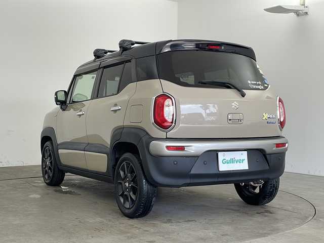 スズキ クロスビー HYBRID MZ 兵庫県 2019(平31)年 2.7万km キャラバンアイボリーパールメタリック/ブラック 2トーンルーフ ・ワンオーナー/・純正ナビ（CN-RZ743W）/・CD/DVD/SD/BT/USB/フルセグTV/・バックカメラ、全方位カメラ/・デュアルセンサーブレーキサポート/・車線維持支援機能/・クルーズコントロール/・クリアランスソナー/・横滑り防止装置/・アイドリングストップ/・パドルシフト/・ステアリングリモコン/・LEDヘッドライト/・オートライト/・フォグランプ/・前席シートヒーター/・前後ドライブレコーダー（WHSR-532）/・ビルトインETC/・後方コーナーセンサー/・革巻きステアリング/・純正フロアマット/・純正１６インチアルミホイール/・電動格納ミラー/・サイドバイザー/・スマートキー/・スペアキー/・プッシュスタート